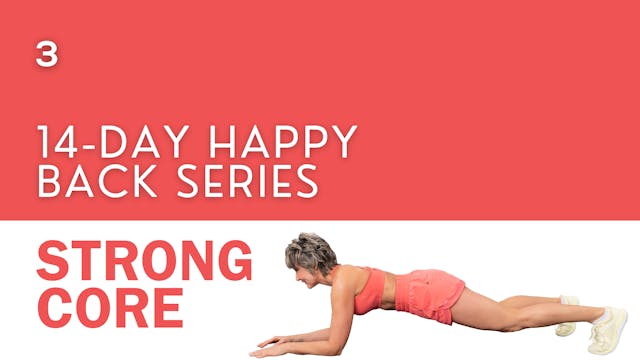 Core Strengthening for the Back