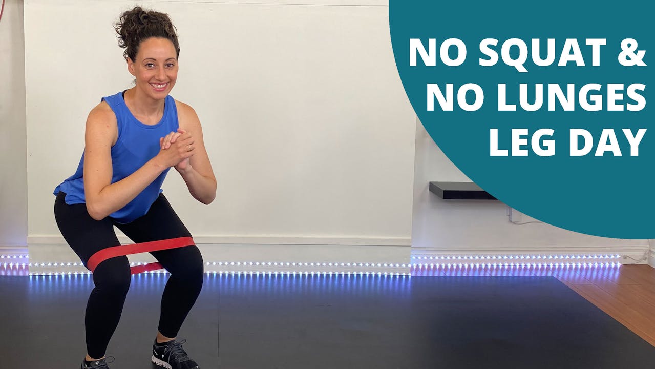 No Squat & No Lunges Leg Day Beginner Over Fifty Fitness