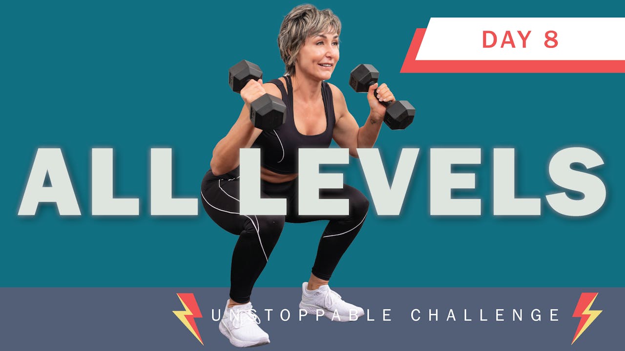 Intense Full Body Strength Circuit W Dumbbells Unstoppable Challenge Vol 2 Over Fifty Fitness