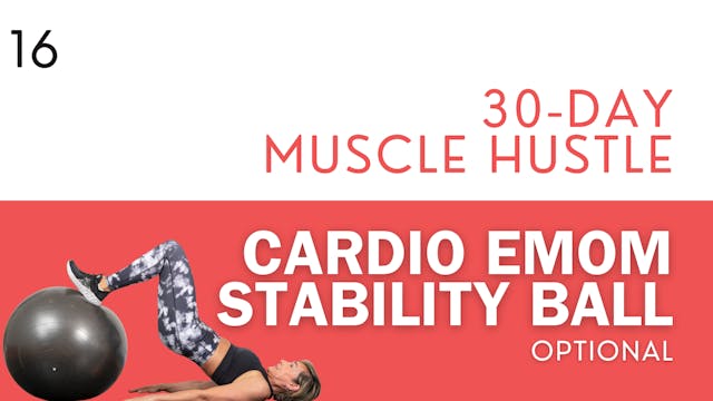 Cardio EMOM with the Stability Ball f...