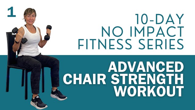 Advanced Chair Strength Workout