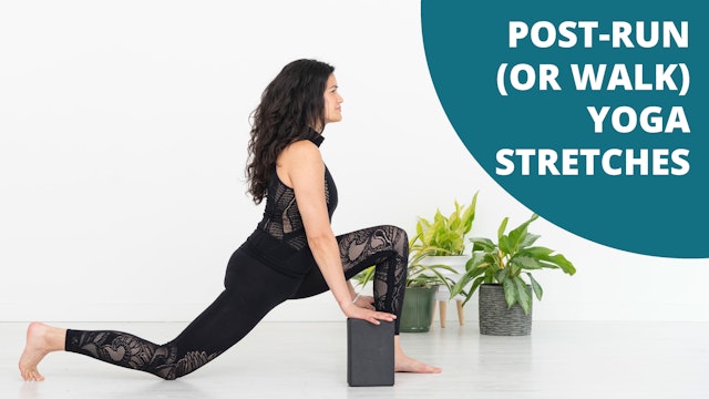 Post-Run (or walk) Yoga Stretches