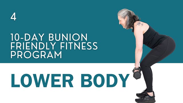 Bunion-Friendly Lower Body Strength