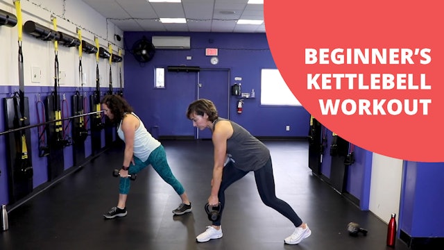 Beginner's Kettlebell Workout 