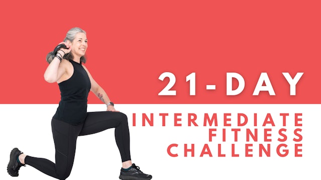 21 Day Intermediate Fitness Challenge