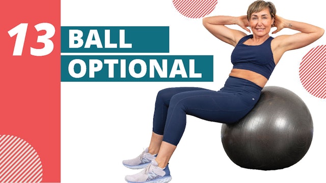 Stability Ball Abs [BALL OPTIONAL]