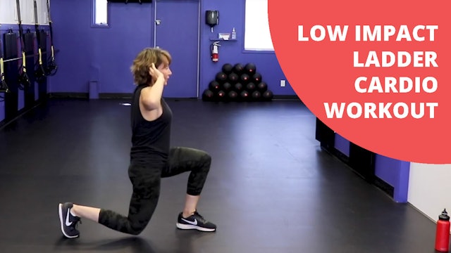 Low Impact Ladder Cardio Workout