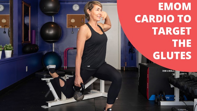 EMOM Cardio to Target the Glutes 