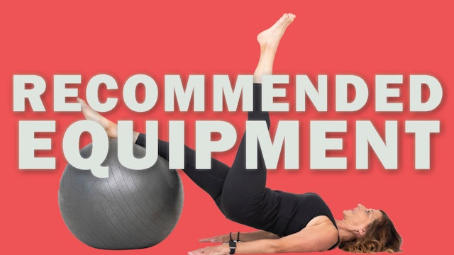 Recommended Fitness Equipment 