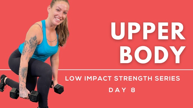 Chest + Back Superset Strengthening with Tia