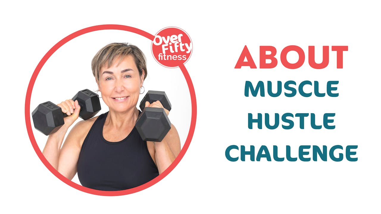 About the Muscle Hustle Challenge May Workout Calendar Over Fifty