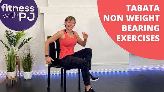 Tabata Non Weight Bearing Exercises (Seated)