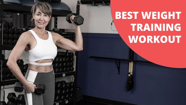 Best Weight Training Workout - EASY to FOLLOW!