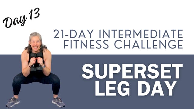 Superset Leg Workout