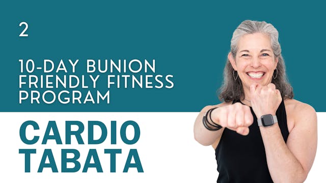 Low Impact Bunion-Friendly Cardio Tabata