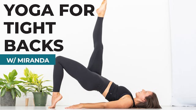 Yoga for Tight Backs