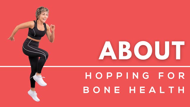 Hopping For Bone Health