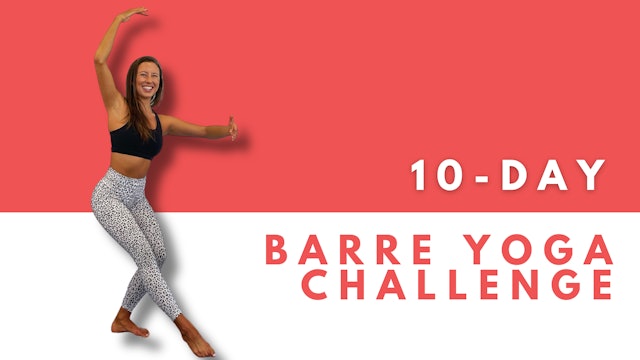 10-Day Barre Yoga Challenge