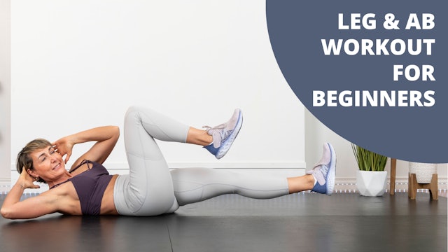 Leg & Ab Workout for Beginners