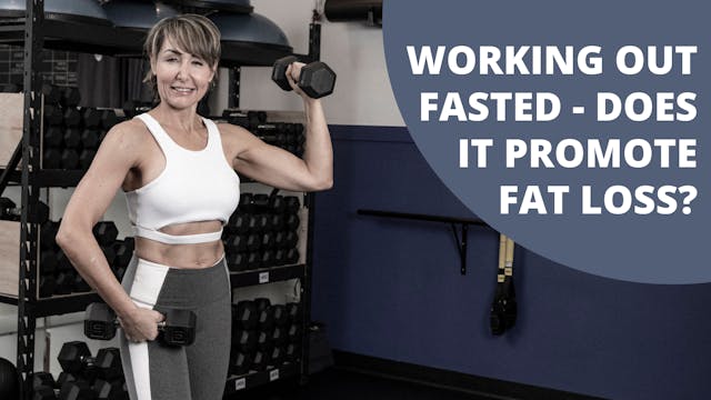 Should I Workout When I Am Fasted?