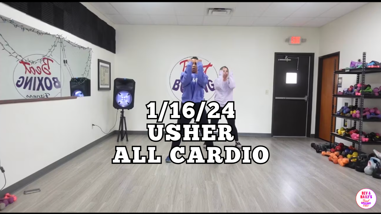 *01/16/24* USHER ALL CARDIO WORKOUT!!