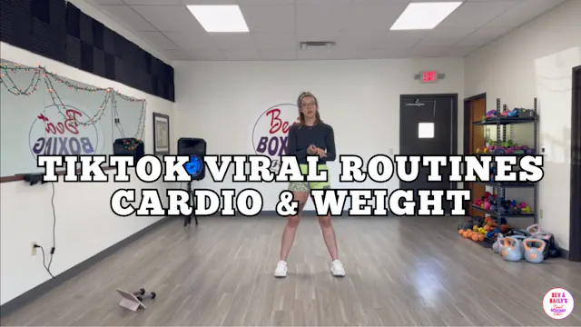 TIKTOK VIRAL ROUTINES, CARDIO & WEIGH...