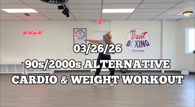 *03/26/26* ALTERNATIVE CARDIO & WEIGH...