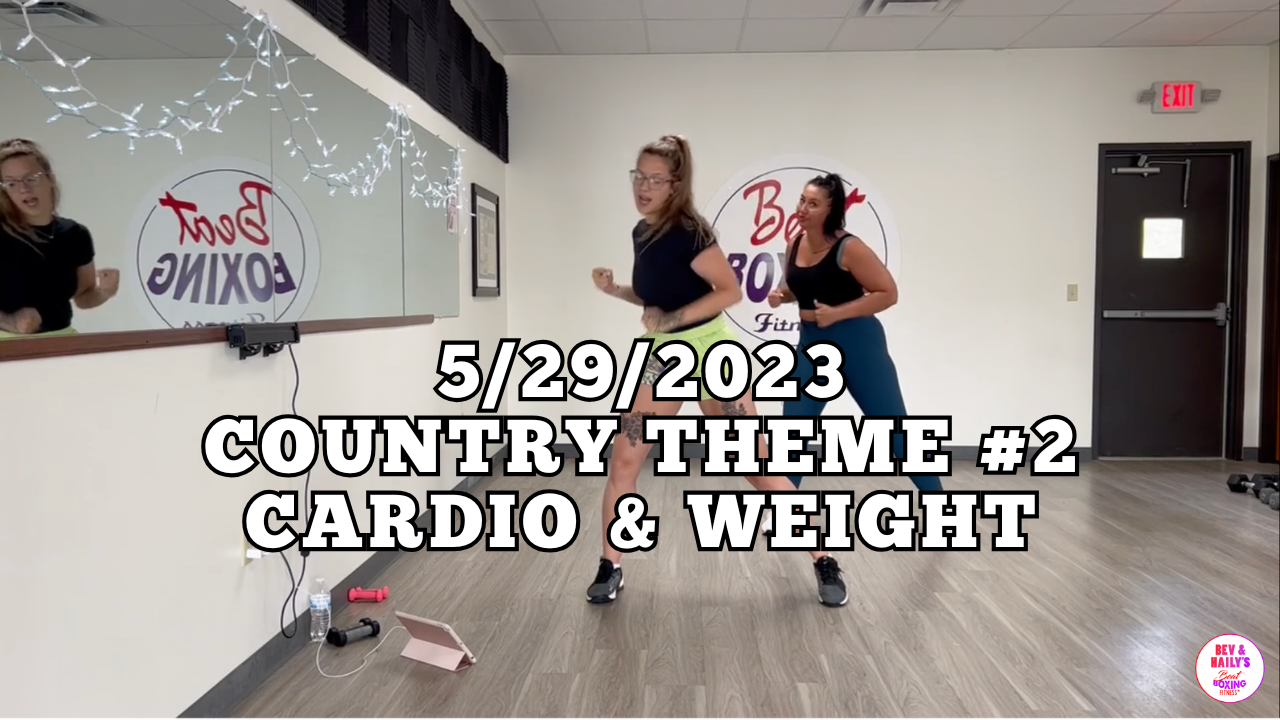 *05/29/2023* COUNTRY THEME #2 CARDIO/WEIGHT WORKOUT!!