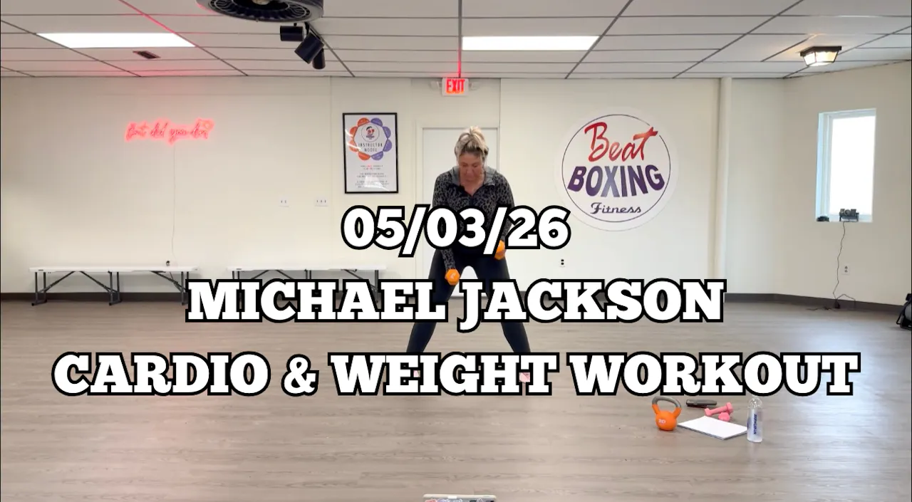 *05/03/26* MICHAEL JACKSON CARDIO/WEIGHT WORKOUT!! - Bev and Haily's ...