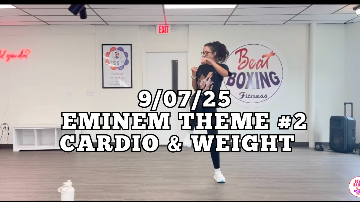 *09/07/25* EMINEM THEME #2 CARDIO & WEIGHT WORKOUT!!