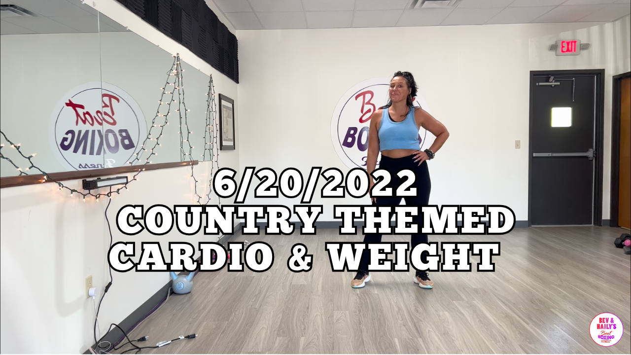 *06/20/2022* COUNTRY THEMED WORKOUT 💓