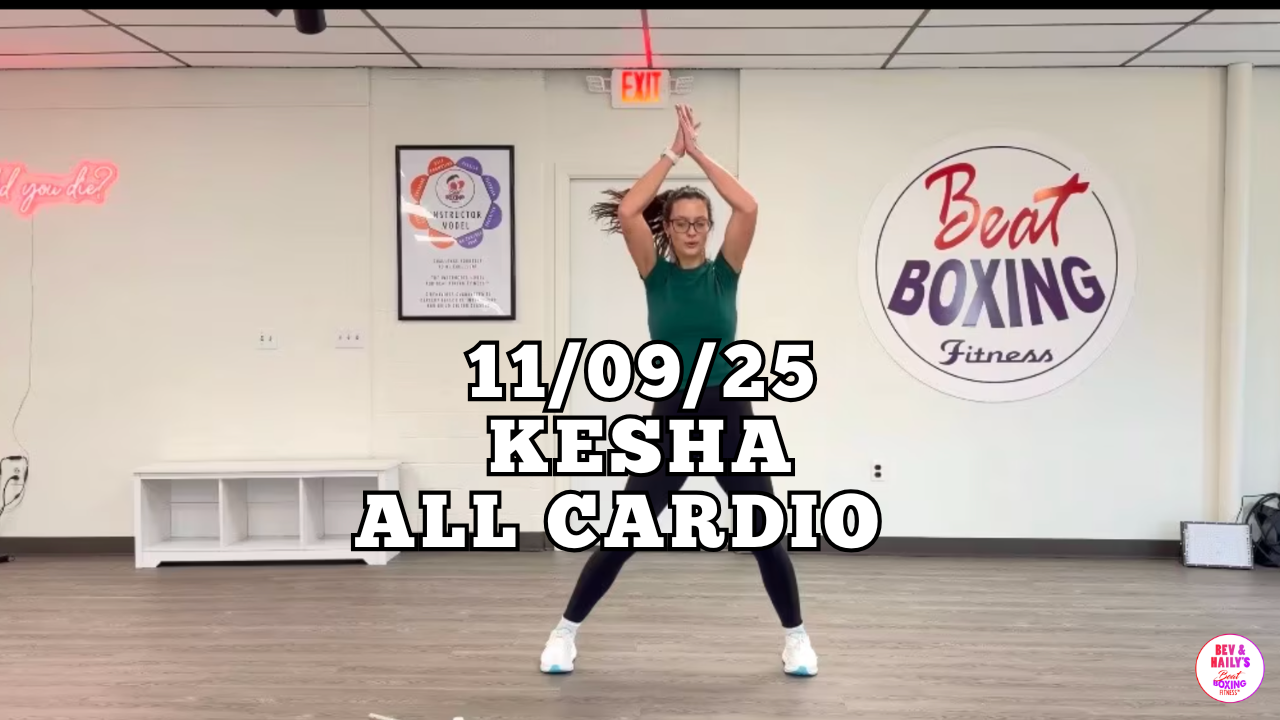 *11/09/25* KESHA ALL CARDIO WORKOUT!!