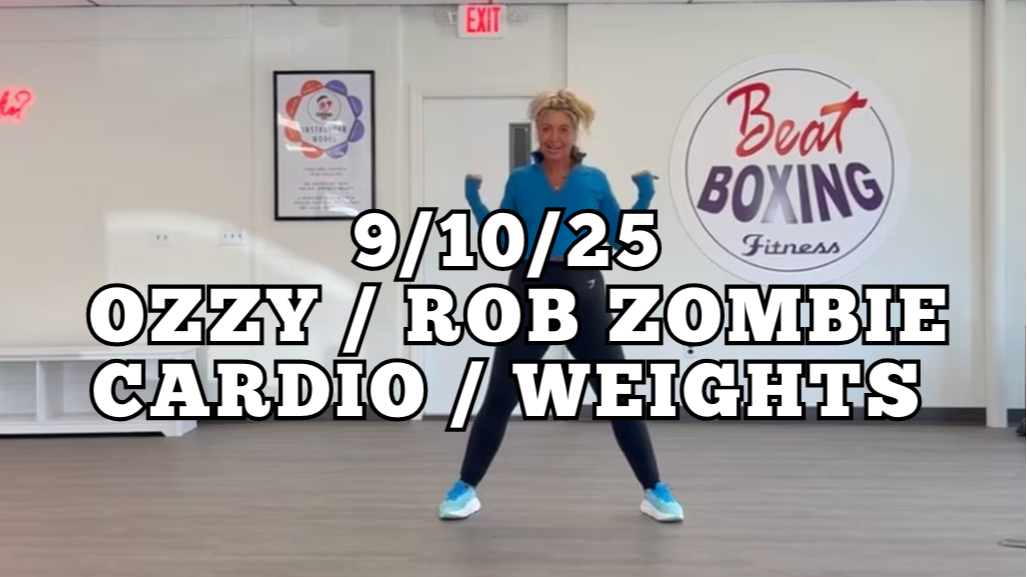 *09/10/25* OZZY OSBOURNE & ROB ZOMBIE CARDIO & WEIGHT WORKOUT!!