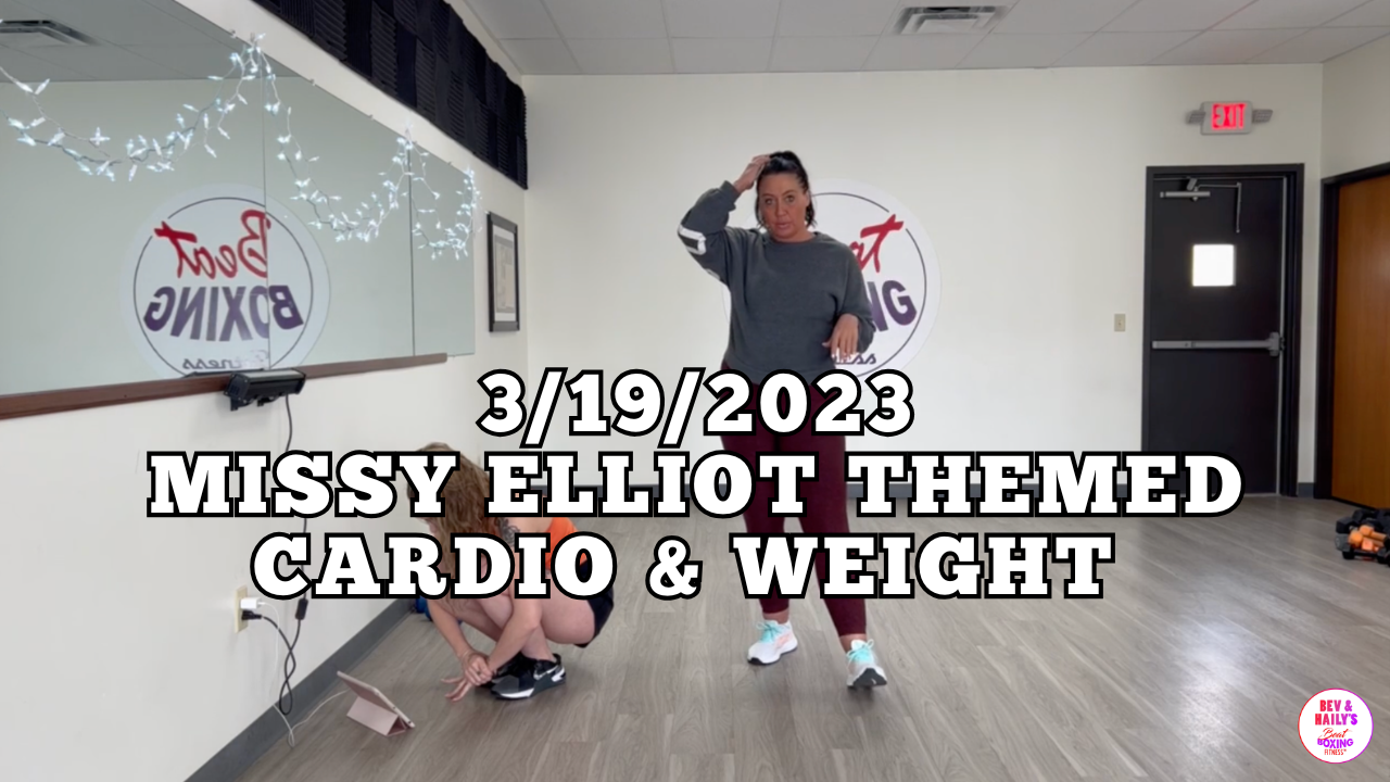 *03/19/2023* MISSY ELLIOT THEMED CARDIO & WEIGHT