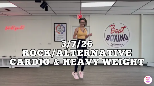 *03/07/26* ROCK/ALTERNATIVE CARDIO & ...