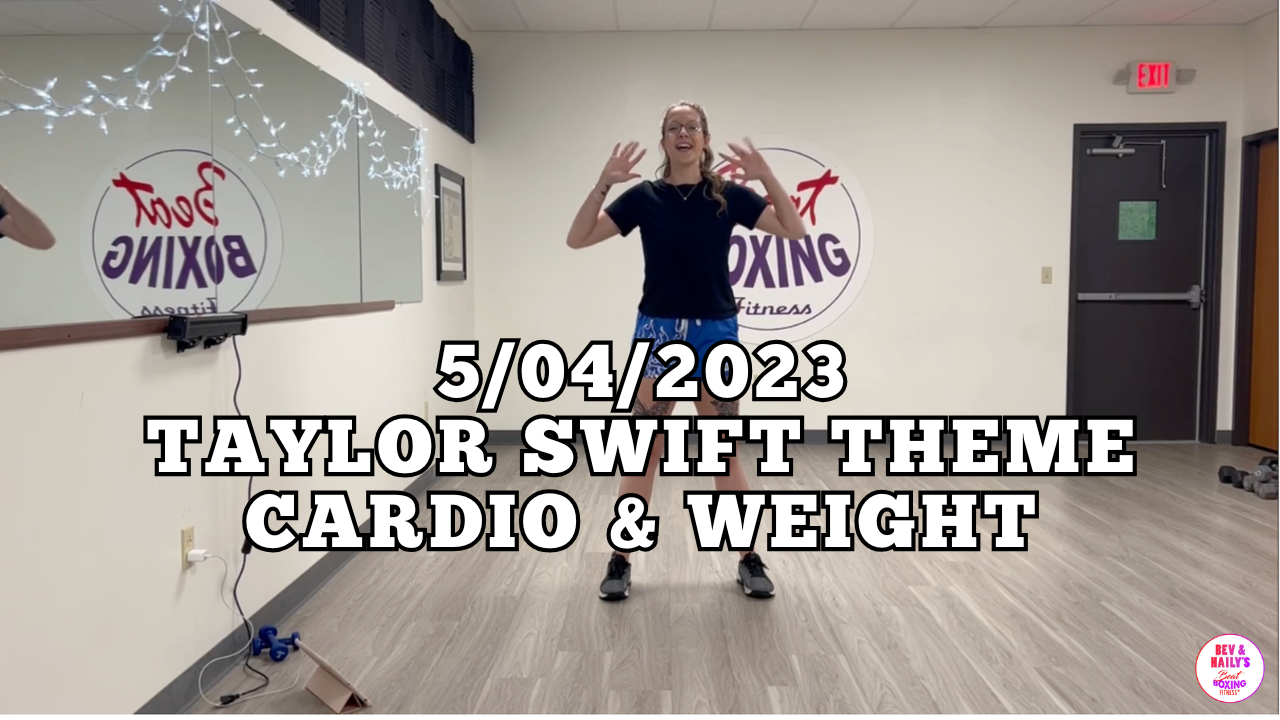 *05/04/2023* TAYLOR SWIFT THEMED WORKOUT!! Cardio/Weights