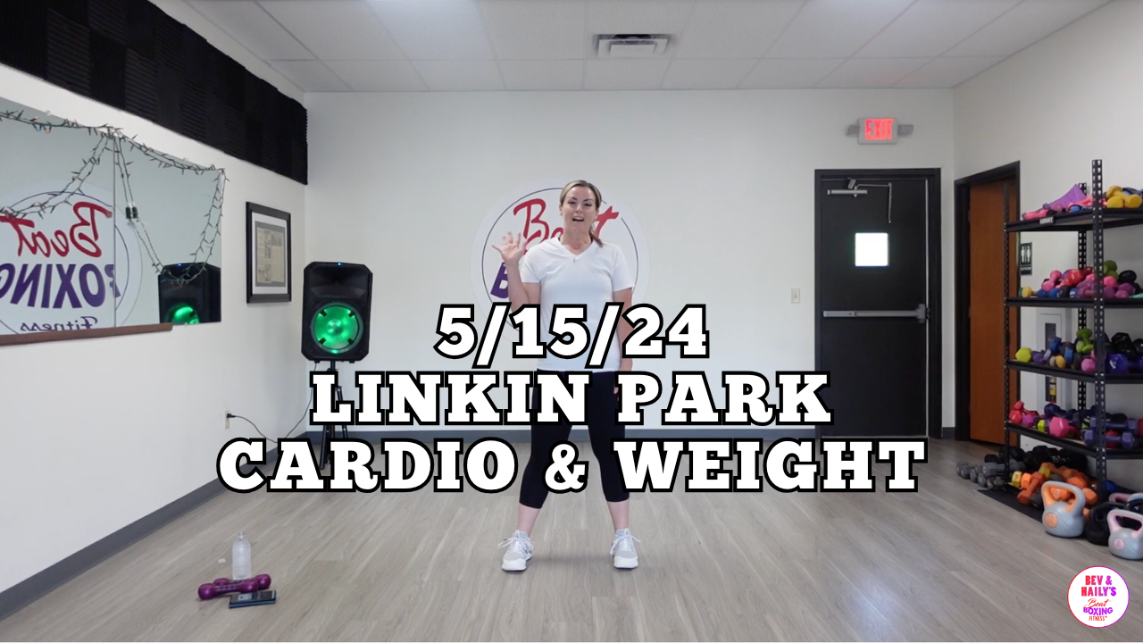 *05/15/24* LINKIN PARK CARDIO/WEIGHT WORKOUT!!
