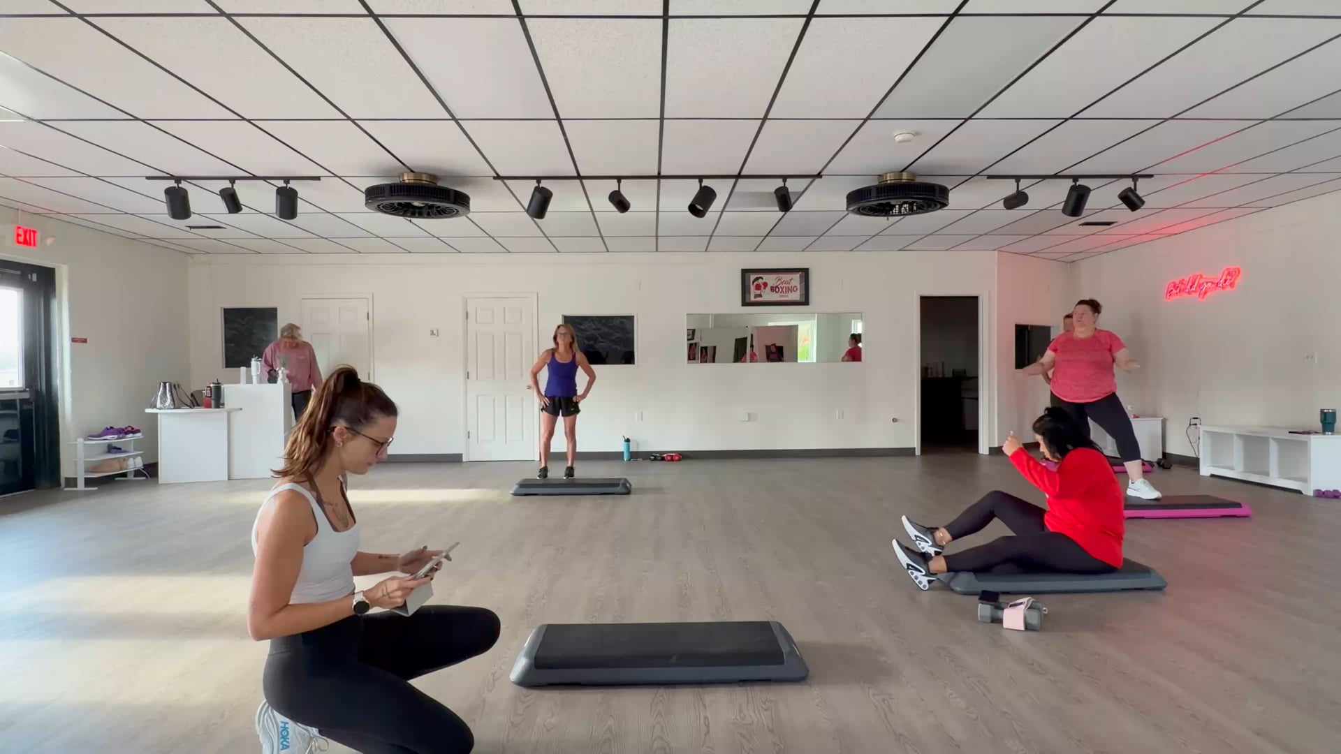 *10/21/25* IN CLASS STEP & TONE WORKOUT!!