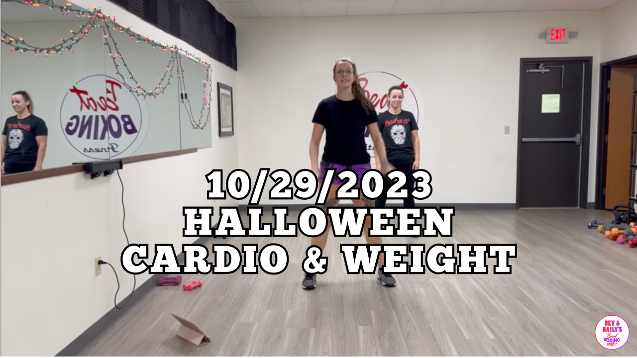 *10/29/2023* HALLOWEEN CARDIO/WEIGHTS!!!