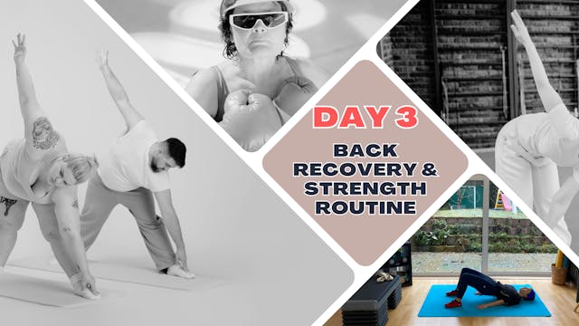 BACK RECOVERY & CORE STRENGTH DAY 3