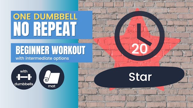 No Repeat One Dumbbell // Total Body,...