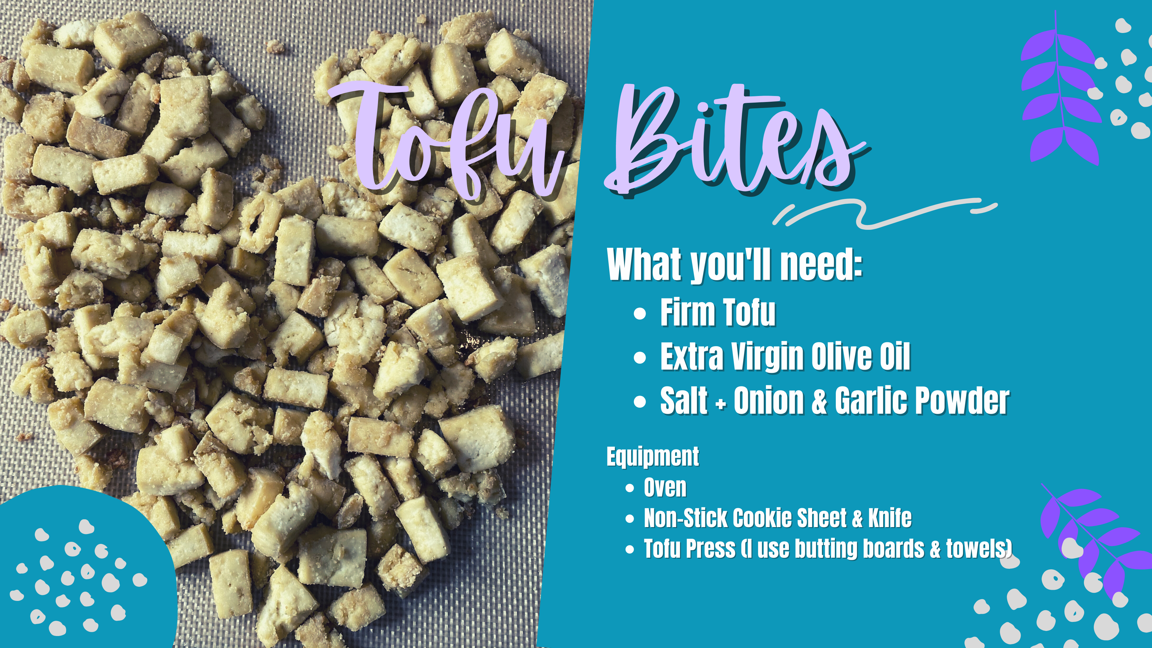 Ragamuffin Makes: Tofu Bites