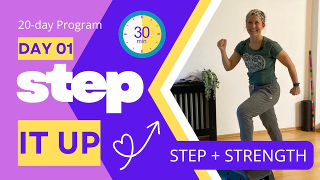 30 Minute Step & STRENGTH Workout - S...
