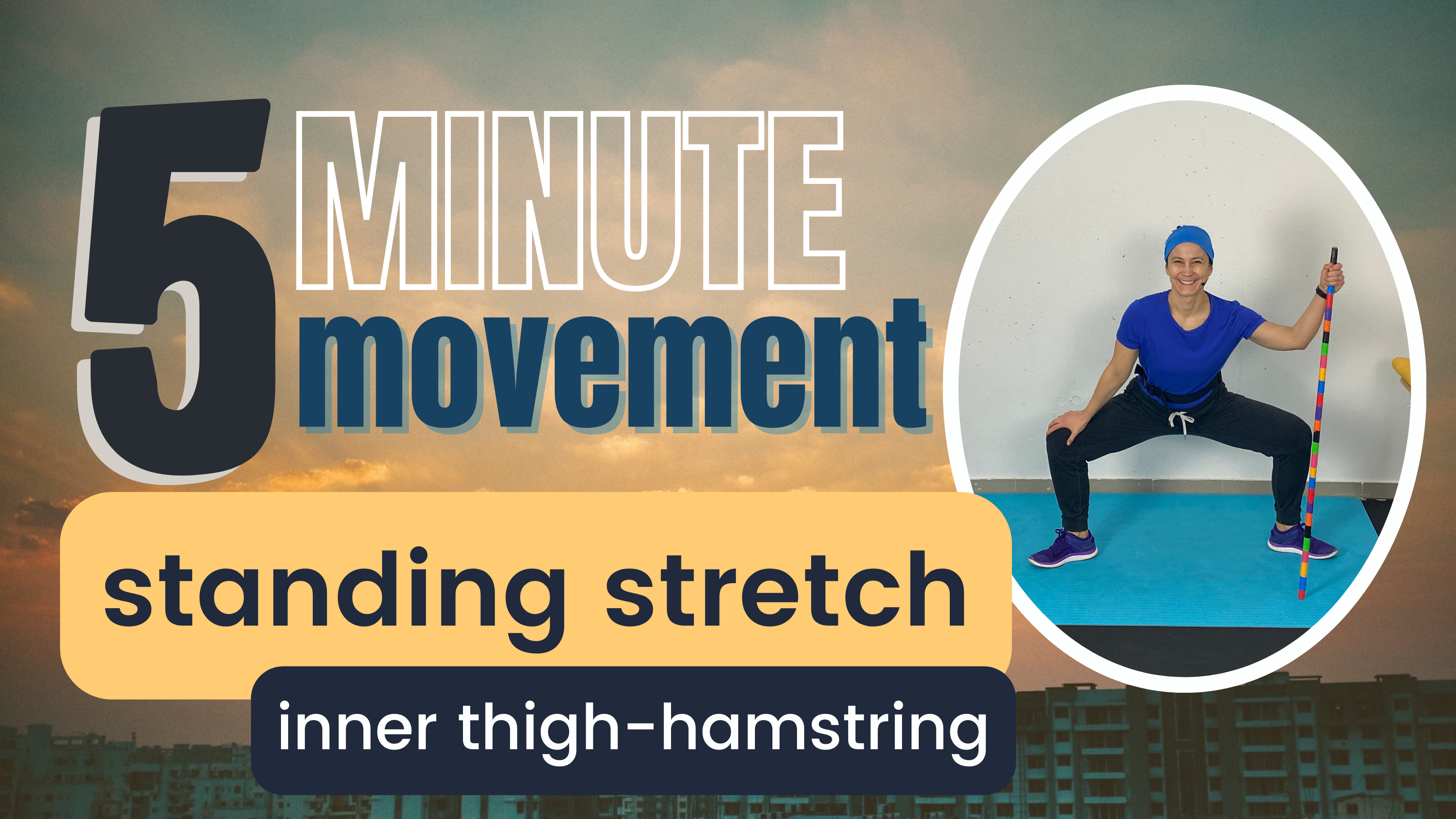 5 Minute Movement; Standing Hamstring Stretch