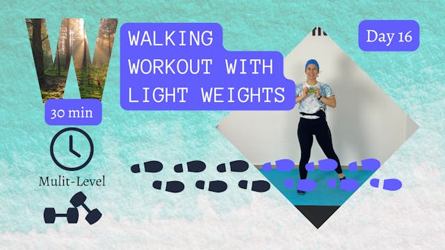 30 Minute Multi-Level Walking Workout...