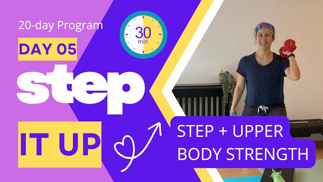 30 Minute Step & STRENGTH Workout - S...