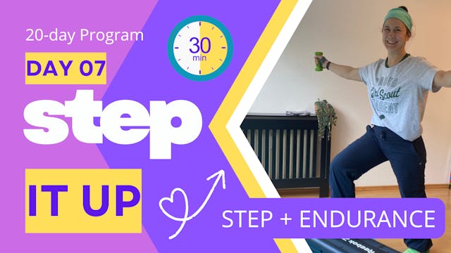 30 Minute Step & ENDURANCE Workout - ...