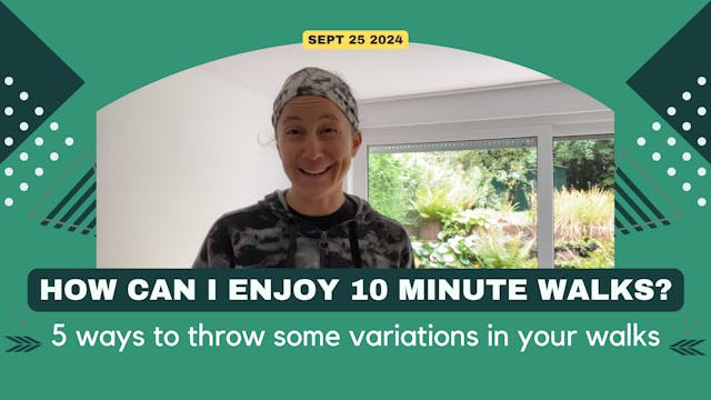LEARN: 5 ways to make your daily walk...