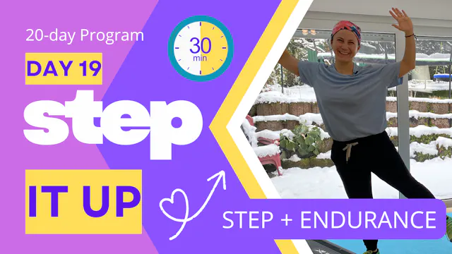 30 Minute Step & ENDURANCE Workout - ...