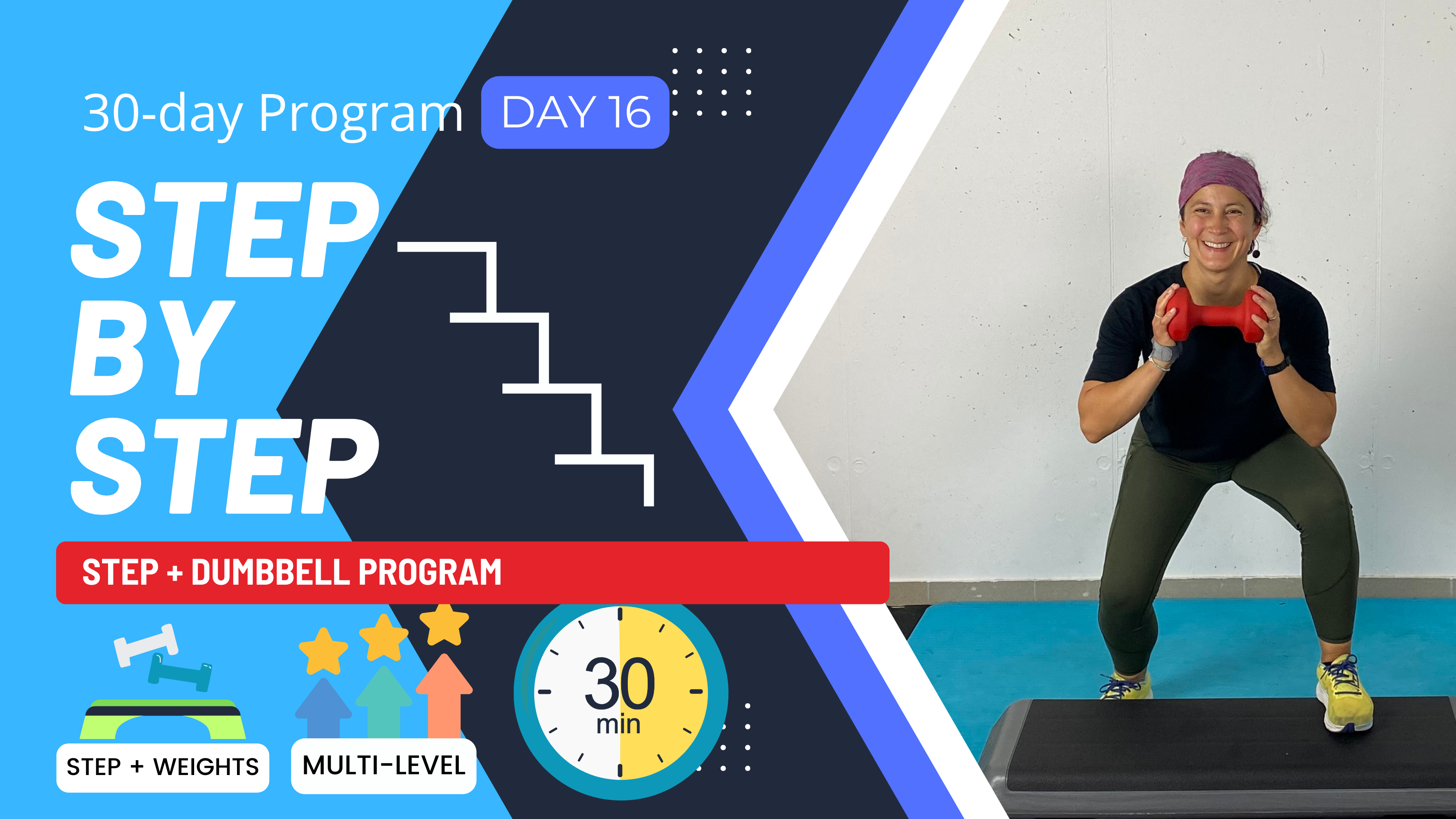 30 Minute 20 Day STEP BY STEP- DAY 16